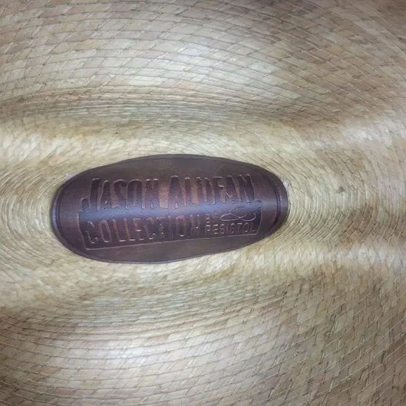 Resistol Hicktown Jason Aldean Collection Straw Cowboy Hat size Medium - Picture 7 of 8